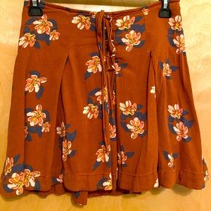 Free people mini skirt size 0